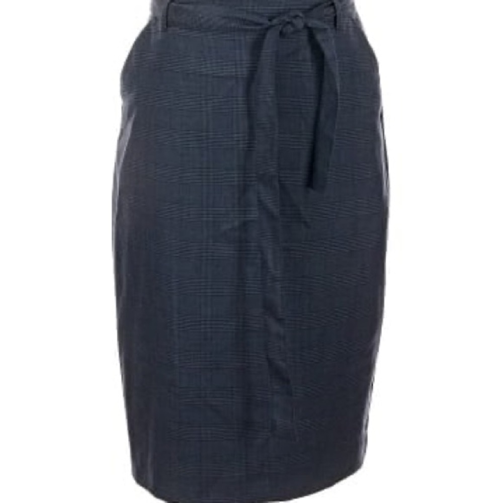 Banana Republic Dark Blue Pencil Skirt